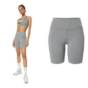 NWT Nike One Women's Mid-Rise 7" Biker Shorts XS